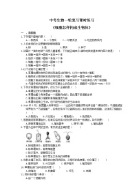 中考生物一轮复习课时练习《细胞怎样构成生物体》（含答案）