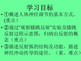 济南版七年级下册生物 5.3神经调节的基本方式 课件