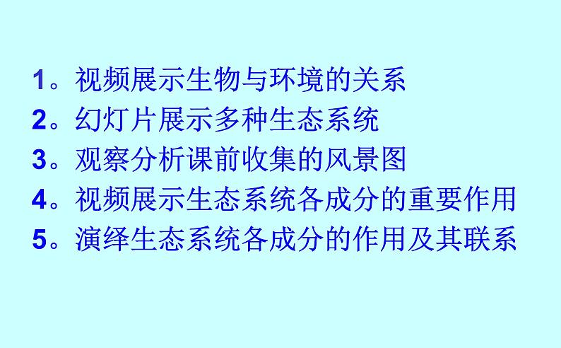 济南社八年级下册生物  6.2.1生态系统的组成 课件第8页