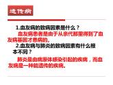 冀教版八年级下册生物  6.2.3遗传病与优生 课件