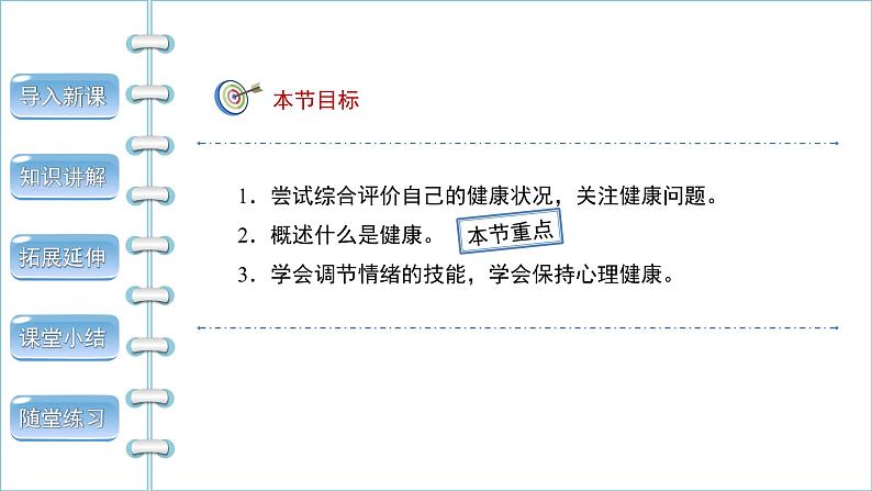 第八单元第三章第一节评价自己的健康状况课件人教版生物八年级下册02