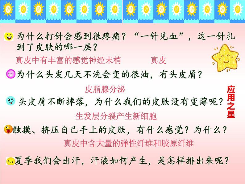 七年级下册北师大 _ 皮肤与汗液分泌 优质课件PPT第8页