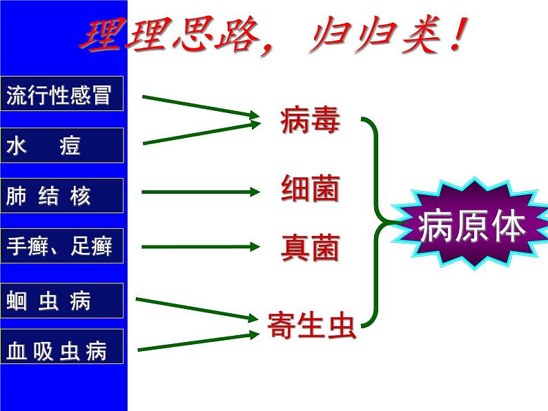 济南版七年级下册生物 6.2传染病及其预防 课件08