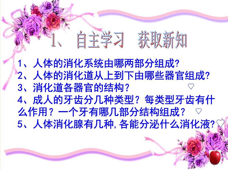 苏教版七年级下册生物 9.2人体的消化与吸收 课件04