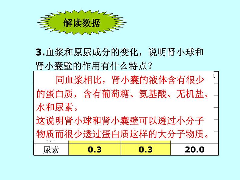 苏教版七年级下册生物 11.2人体废物的排出  课件第8页