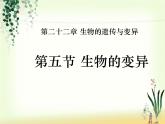 苏教版八年级下册生物 22.5生物的变异 课件