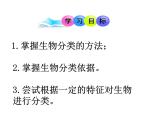 北师大版八下生物 22.1生物的分类 课件
