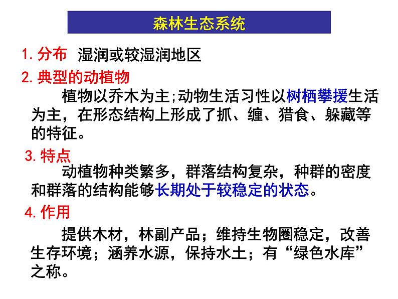 冀教版八下生物 7.2.1生态系统的组成和类型 课件第5页