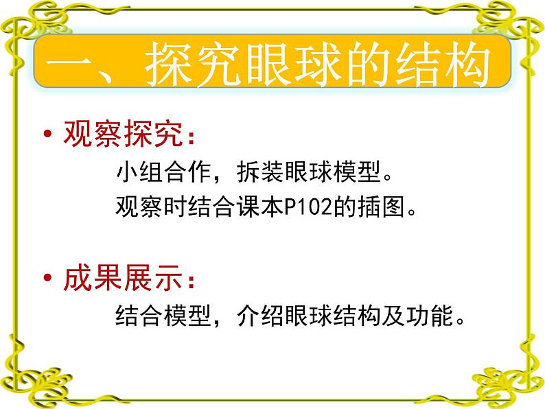 苏教版七年级下册生物 12.3人体感知信息 课件05