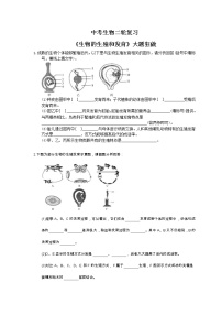 中考生物二轮复习《生物的生殖和发育》大题狂做（含答案）