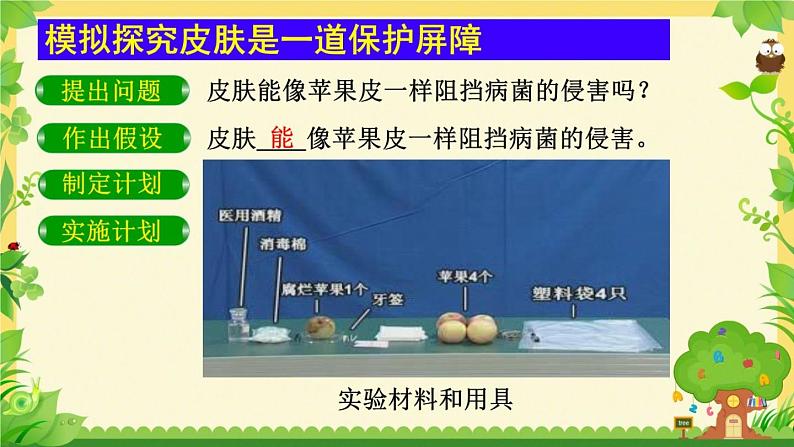 苏科版八年级下册生物 24.1人体的免疫防线 课件06