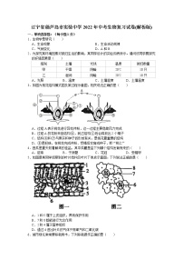 2022年辽宁省葫芦岛市实验中学中考生物复习试卷(word版含答案)