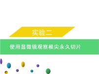 实验二使用显微镜观察根尖永久切片--2022年中考生物实验手册总复习课件PPT