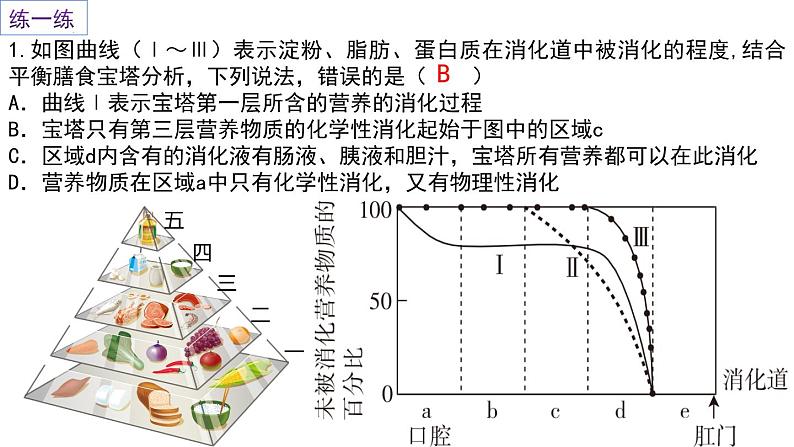 2022年中考生物复习课件--专题10人体的营养第8页