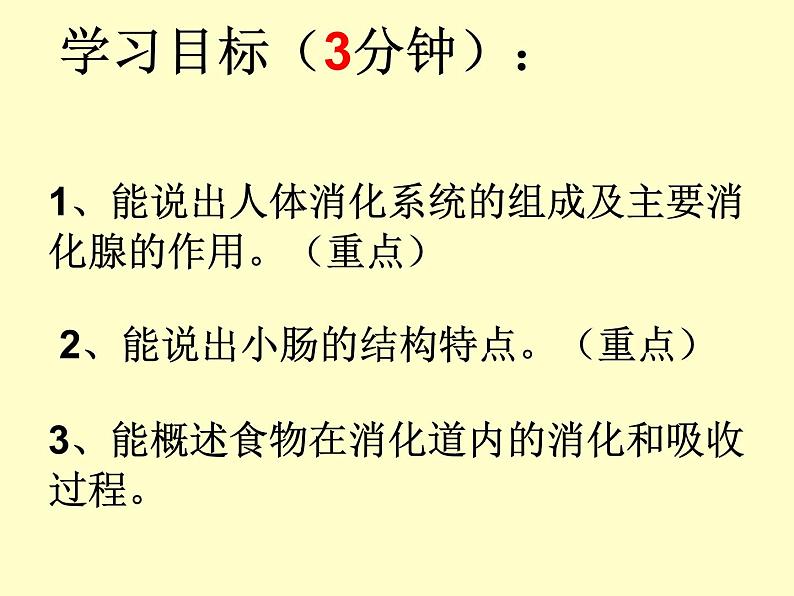 苏教版七年级下册生物 9.2人体的消化与吸收 课件第2页