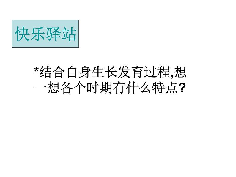 苏教版七年级下册生物 8.2人的生长发育和青春期 课件03