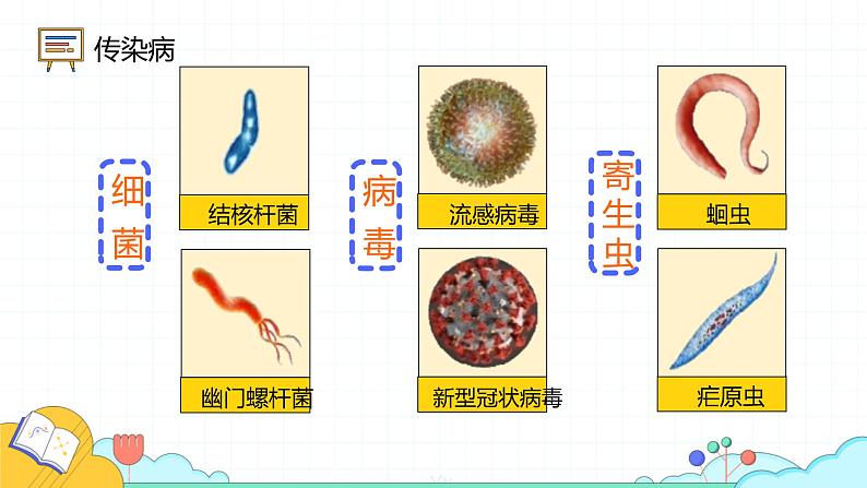 8.1.1 传染病及其预防（17张）-人教版生物八年级下册课件第5页