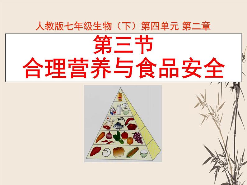 4.2.3合理营养与食品安全课件2021-2022学年人教版七年级生物下册(1)第6页