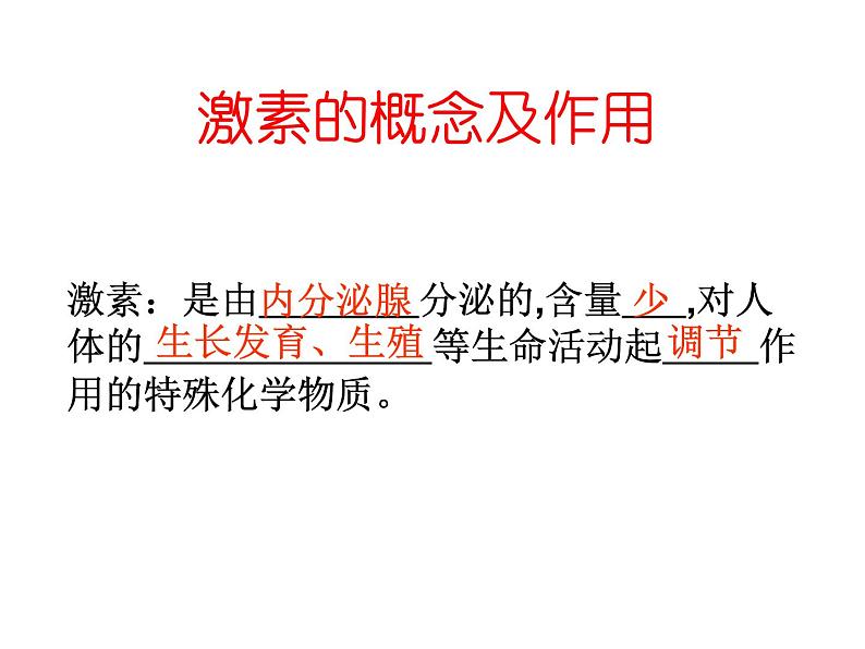 4.6.4激素调节课件2021-2022学年人教版七年级生物下册第4页