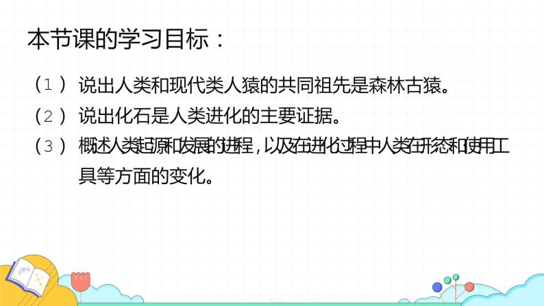 4.1.1人类的起源和发展课件2021-2022学年人教版生物七年级下册03