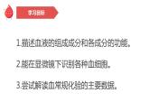 4.4.1流动的组织—血液课件2021-2022学年人教版生物七年级下册