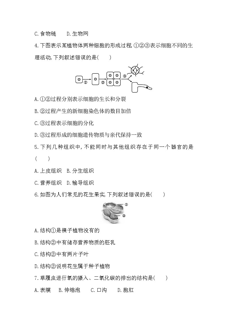 2022年云南省初中学业水平考前押题密卷(一) (word版含答案)第2页