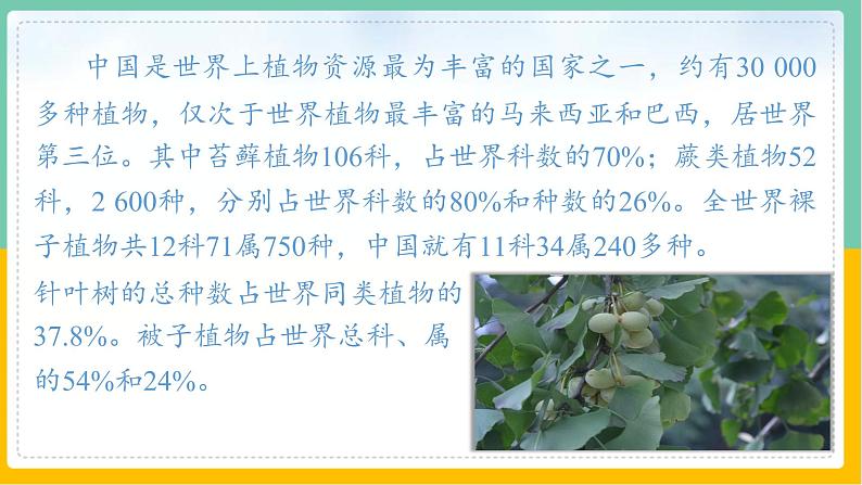 7.2《我国的植物资源》课件PPT+教案+同步练习06