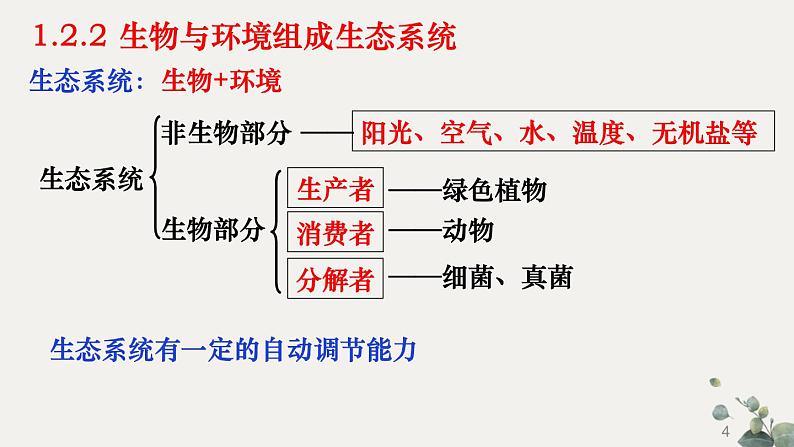 七年级上册知识默写-【临考必背】备战2022年中考生物知识点默写与背诵（人教版）第4页