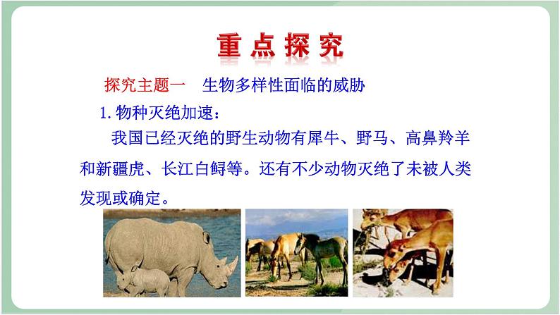 苏教版生物八年级上册15.2 保护生物多样性的艰巨使命 课件03