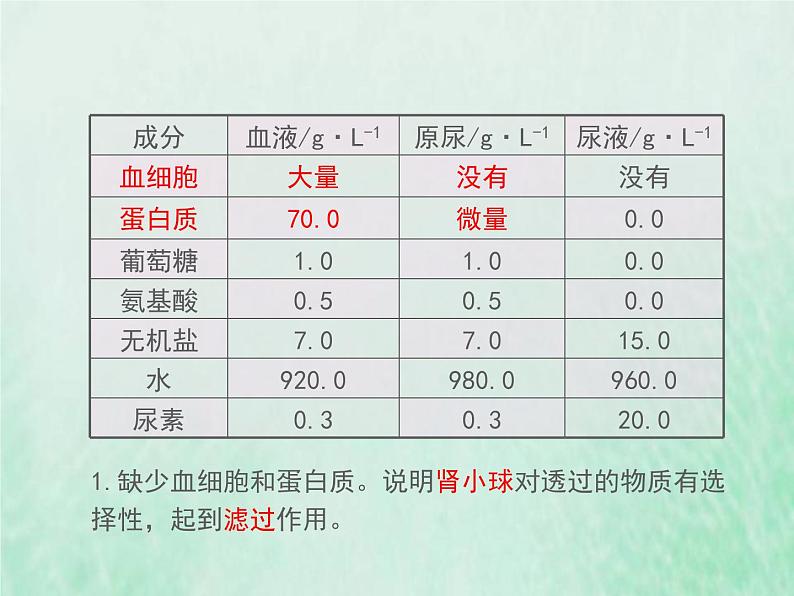 苏教版七年级生物下册第4单元生物圈中的人第11章人体内的废物排入环境第2节人体废物的排出2课件04