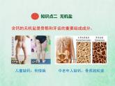 人教版七年级生物下册第4单元生物圈中的人第2章人体的营养第1节食物中的营养物质第2课时水无机盐和维生素课件