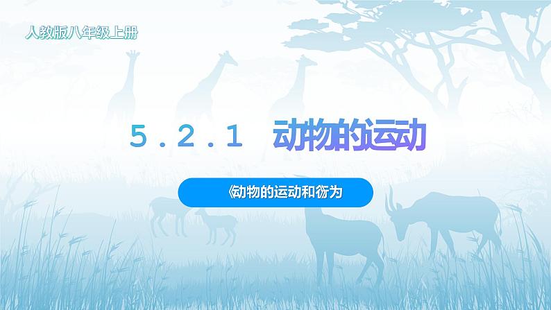 第二章第一节《动物的运动》课件+教案05
