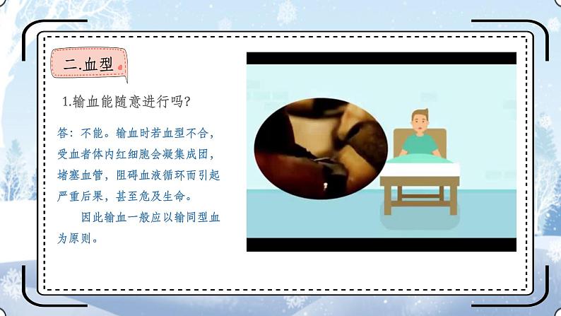 初中生物 七下 《输血与血型》ppt 课件第6页