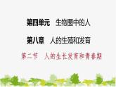 苏教版七年级生物下册 第八章 第二节   人的生长发育和青春期课件