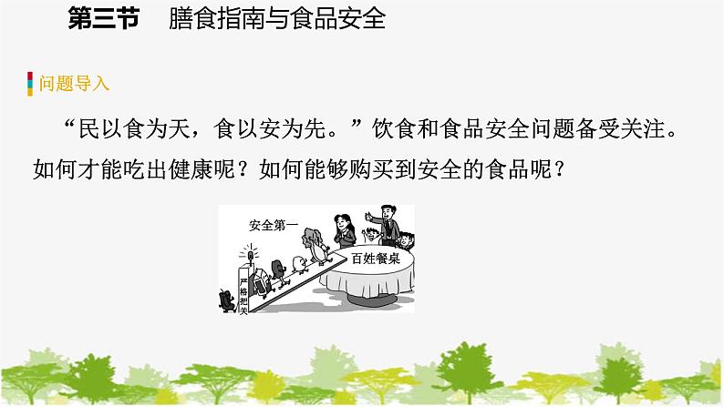 苏教版七年级生物下册 第九章 第三节    膳食指南与食品安全课件第4页