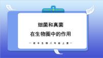 初中生物人教版 (新课标)八年级上册第四节   细菌和真菌在自然界中的作用教学课件ppt