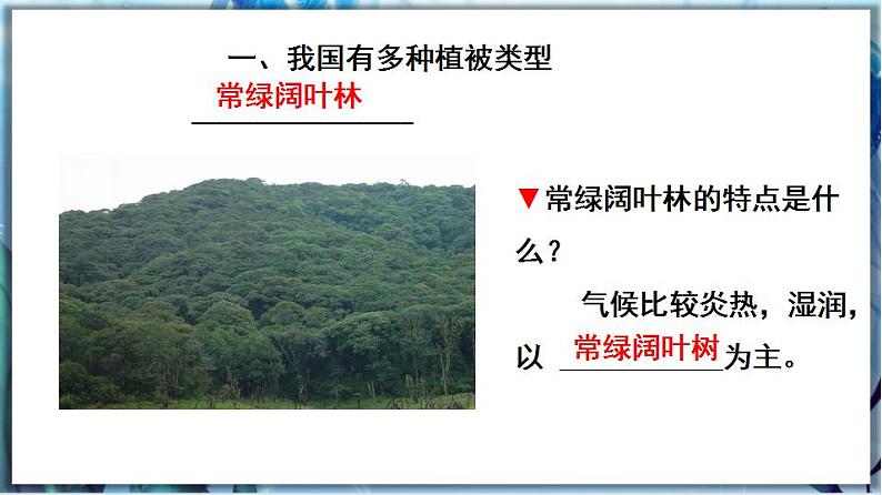 北师大版七上生物3.7.2《我国的植物资源》课件+同步练习07