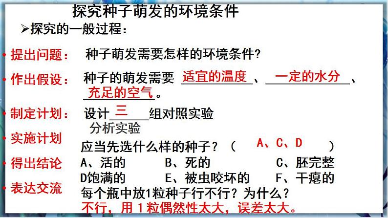 3.6.1 种子萌发形成幼苗（第2课时）第4页