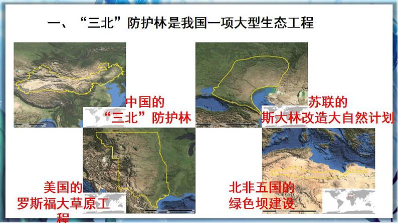 北师大版七上生物3.7.3《我国的绿色生态工程》课件+同步练习03