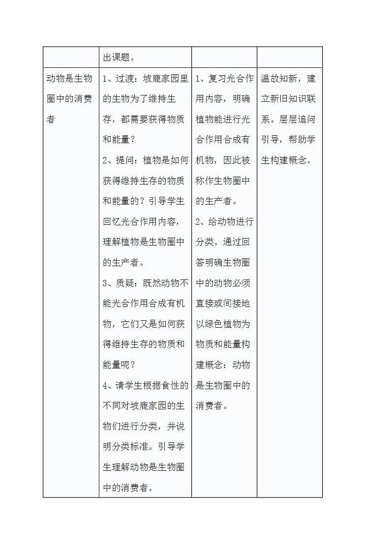 初中生物学北师大版八年级上册第五单元17.1动物在生物圈中的作用教案02