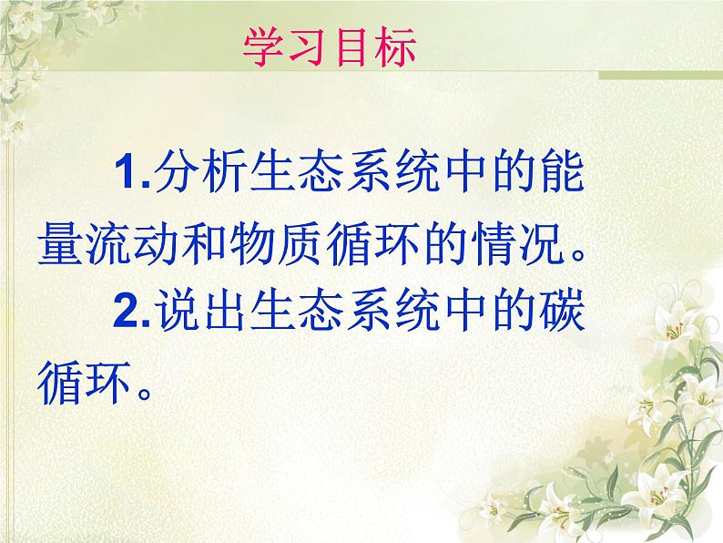 19.2生态系统中的能量流动和物质循环  课件    苏教版生物八年级上册04