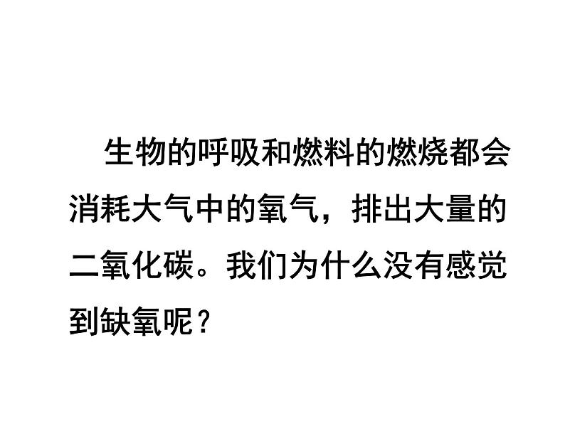 光合作用吸收二氧化碳释放氧气     综合课件第1页