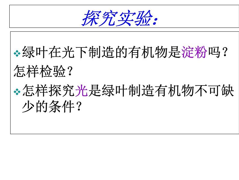 第四章  绿色植物是生物圈中有机物的制造者 课件04