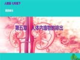 生物人教版七年级下册同步教学课件第4单元 生物圈中的人第5章 人体内废物的排出