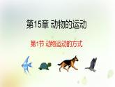 15.1.1动物运动的方式 课件-北师大版八年级生物上册