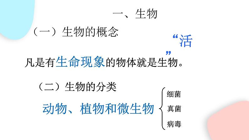 1.1.1 生物的特征  课件 初中生物人教版七年级上册03