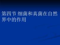 初中生物第五单元 生物圈中的其他生物第四章  细菌和真菌第四节   细菌和真菌在自然界中的作用教学ppt课件