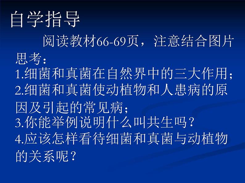 人教版八年级上册生物  5.4.4 细菌和真菌在自然界中的作用 课件第4页