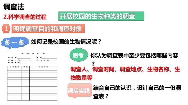 1.1.2  调查周边环境中的生物（课件）05