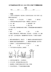 辽宁省沈阳市和平区2021-2022学年七年级下学期期末生物试题(含答案)